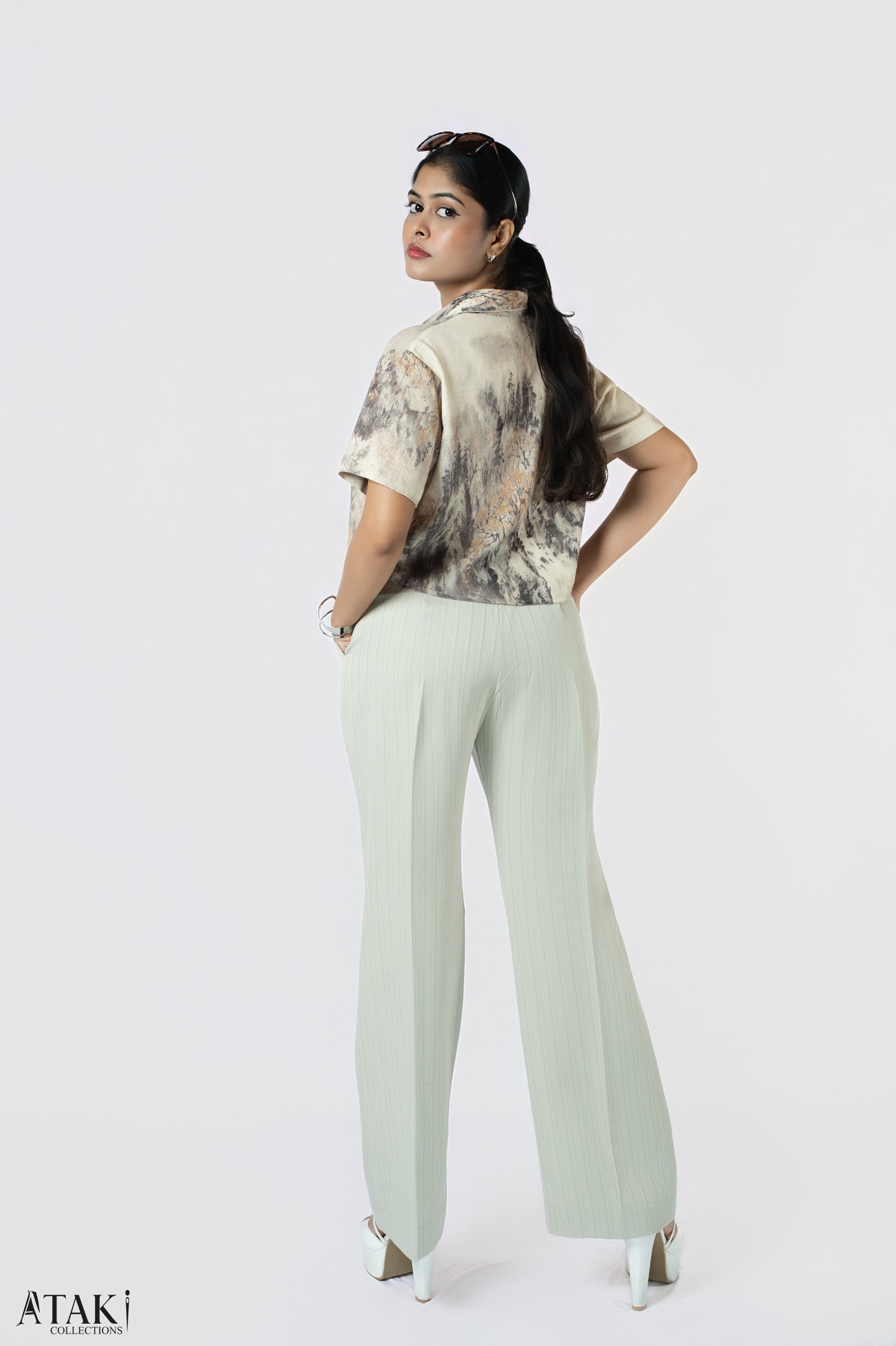 Willow Mist Crop Top