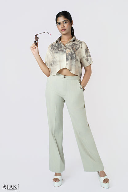 Willow Mist Crop Top