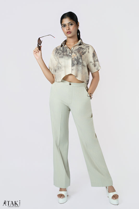 Willow Mist Crop Top