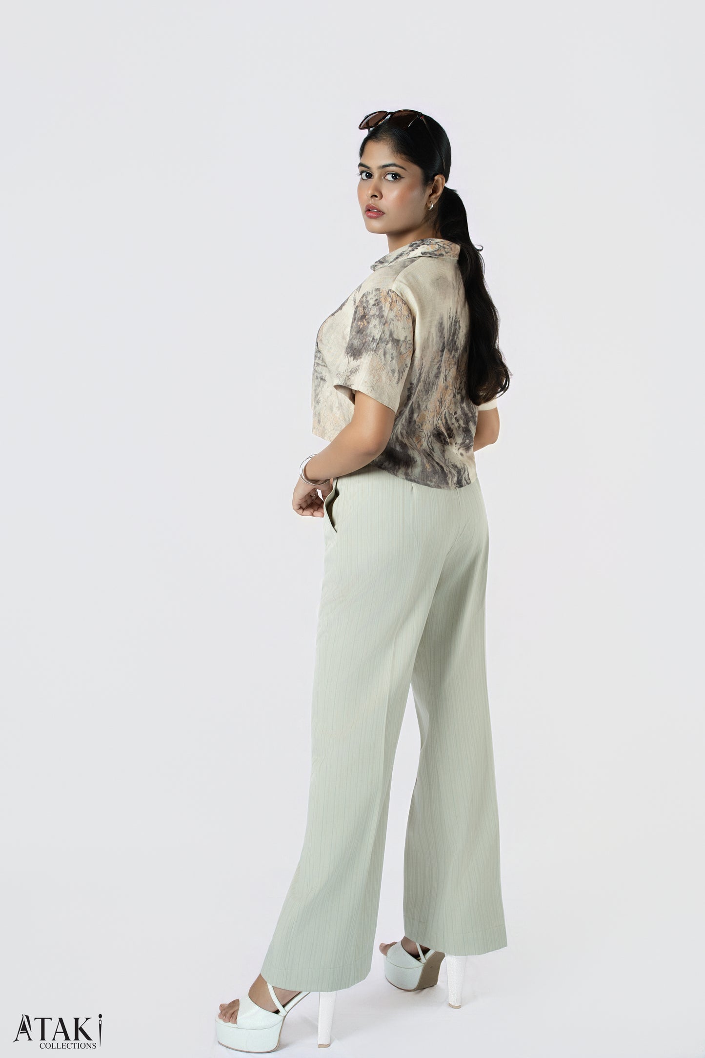 Willow Mist Crop Top