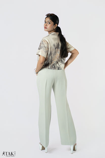Lune Wide-Leg Trousers