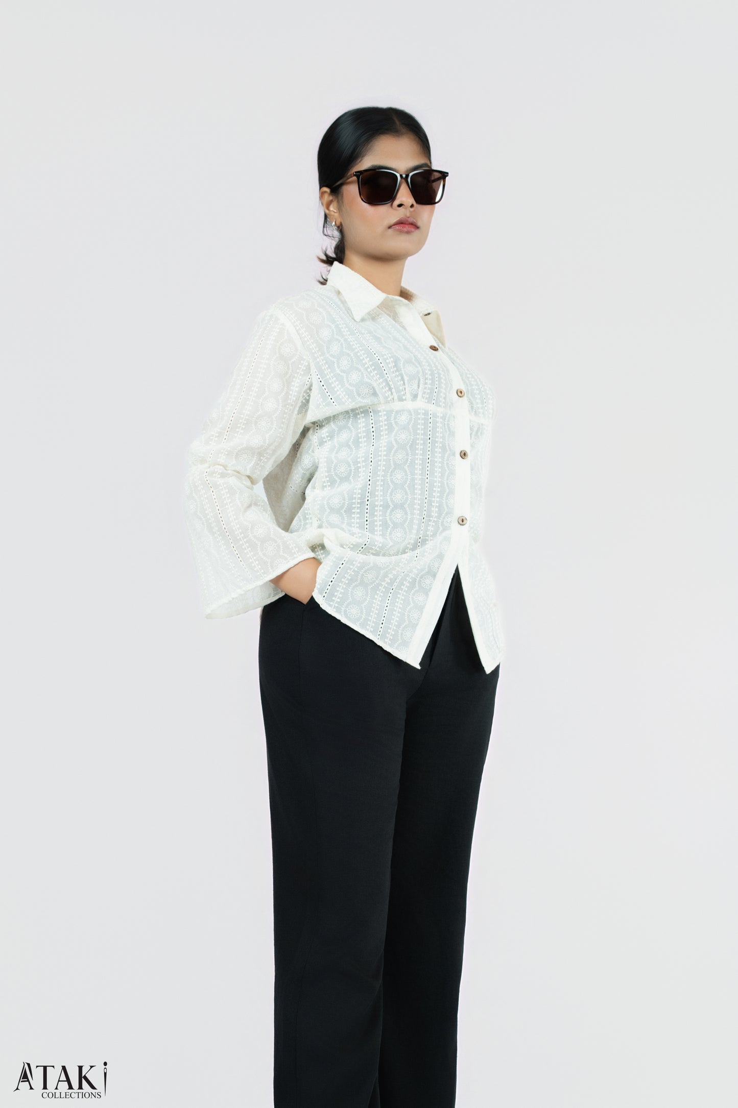 Ivory Grace Lace Blouse