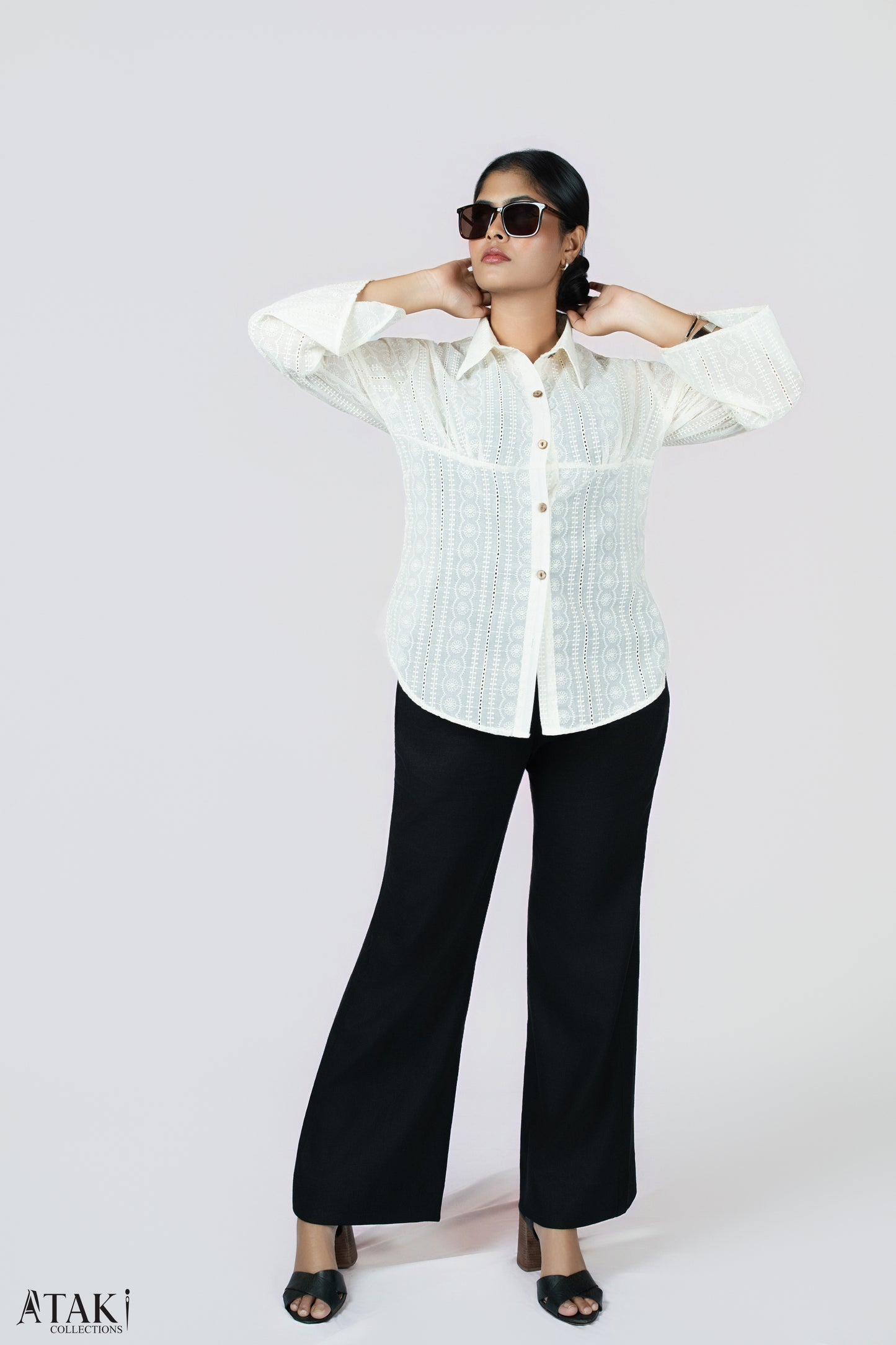 Ivory Grace Lace Blouse