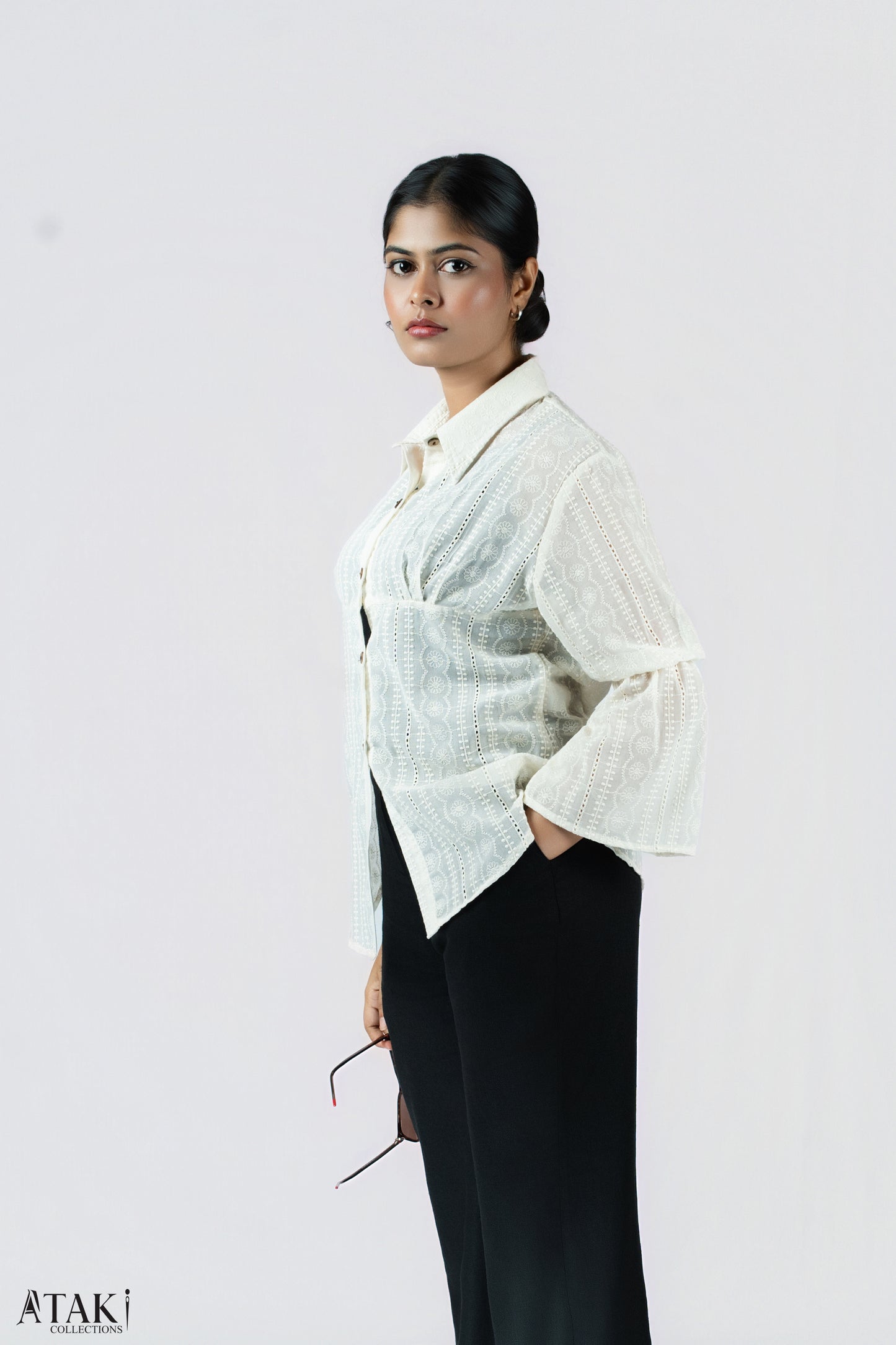 Ivory Grace Lace Blouse