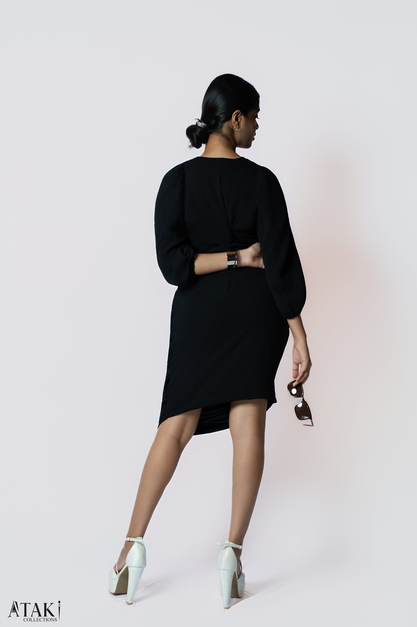 Noir Ring Detail Dress